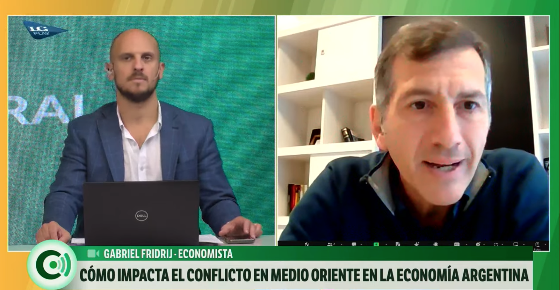 Cómo impacta el conflicto en Medio Oriente en la economía Argentina. Nota en el canal de televisión «La Gaceta» 16/04/2024