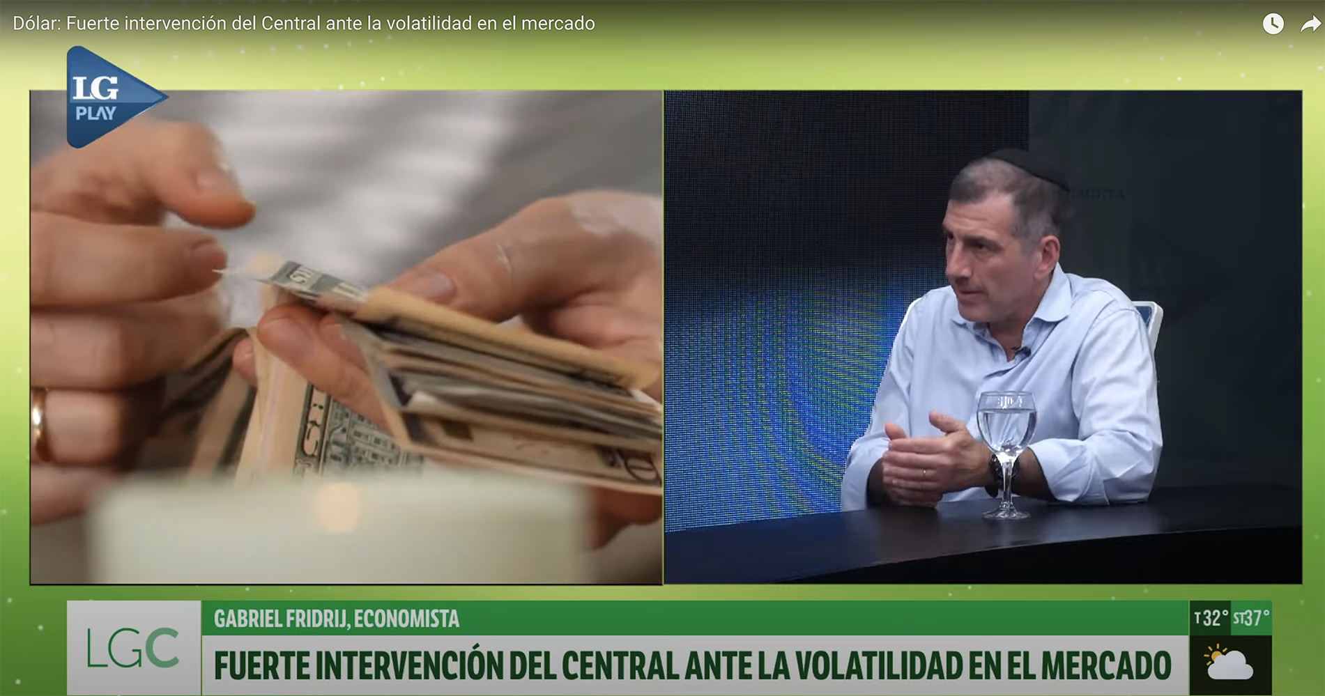 Dólar: Fuerte intervención del Central ante la volatilidad en el mercado | Gabriel Fridrij. Nota en el canal de televisión «La Gaceta de Tucumán» 19/09/2025″