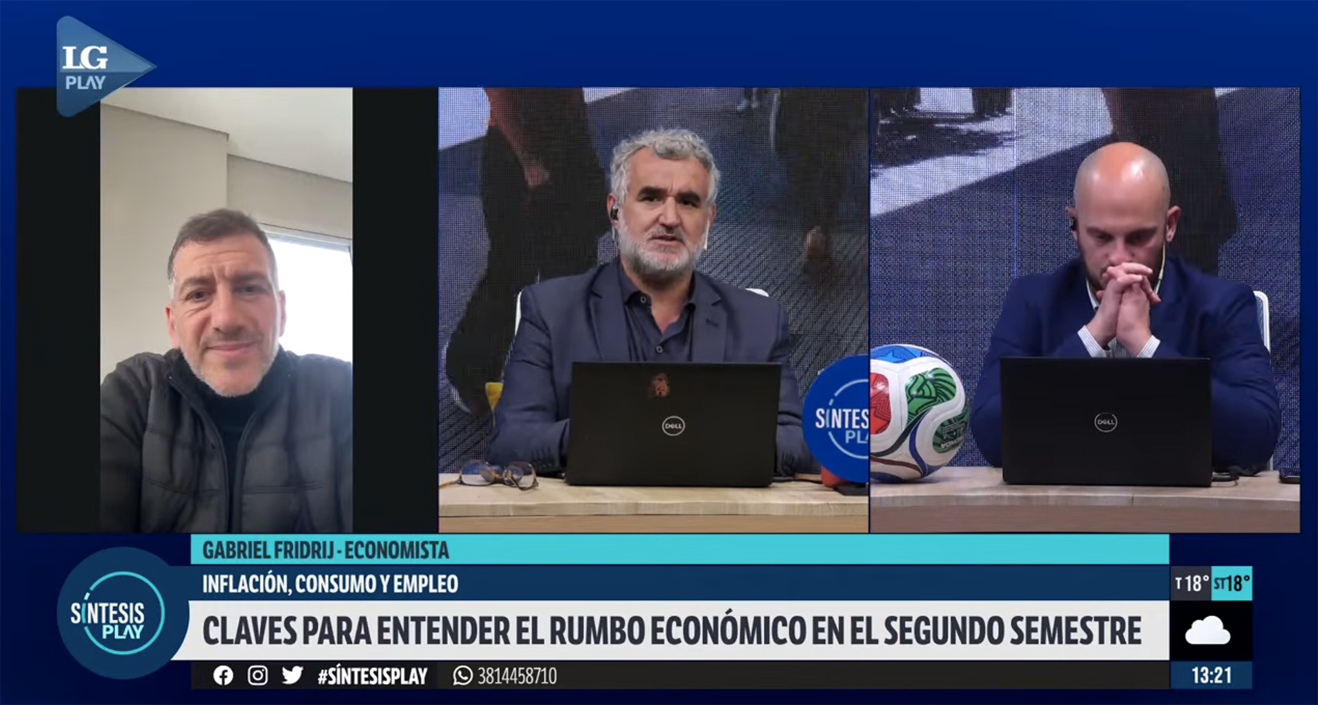 Inflación, consumo y empleo: por qué los servicios están aumentando más que los bienes, el análisis de Gabriel Fridrij. Nota en «La Gaceta» de Tucumán 16/07/2026